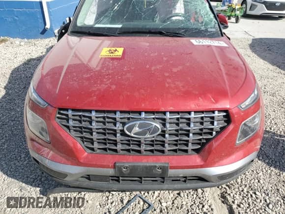 2022 Hyundai Venue SEL с VIN KMHRC8A37NU202187, выставлен на аукционе Copart как лот 66112714 с пробегом Не указан миль и Списание • Salvage title. История ставок и продаж доступна на DreamBid. Изображение 11.