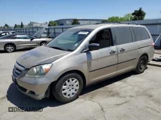 ✅ 2005 Honda Odyssey LX • VIN: 5FNRL38295B101522 • Лот: 65648685. Опубликован ранее на Copart с пробегом 148 852 миль. Бесплатный доступ к архиву аукционных продаж из США и подробный отчёт об истории автомобиля на DreamBid. Изображение 1.