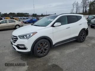 ✅ 2017 Hyundai Santa Fe Ultimate • VIN: 5XYZW4LA8HG395715 • Лот: 38300184. Опубликован ранее на Copart с пробегом 91 641 миль. Бесплатный доступ к архиву аукционных продаж из США и подробный отчёт об истории автомобиля на DreamBid. Изображение 1.