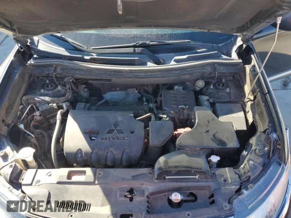 2017 Mitsubishi Outlander ES with VIN JA4AD2A3XHZ043730, listed as a Copart auction lot 87093485 with 232,453 mi miles and Salvage title. Bid and sale history available at DreamBid. Image 12.