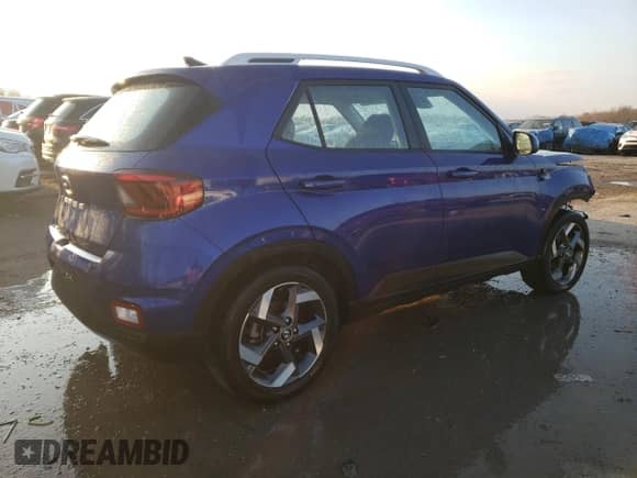 2021 Hyundai Venue SEL с VIN KMHRC8A35MU097938, выставлен на аукционе Copart как лот 81085264 с пробегом 44 984 миль миль и Списание • Salvage title. История ставок и продаж доступна на DreamBid. Изображение 3.