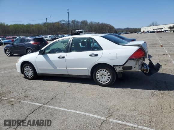 2007 Honda Accord VP with VIN 1HGCM55147A092882, listed as a Copart auction lot 52443125 with 188,699 mi miles and Salvage title. Bid and sale history available at DreamBid. Image 2.