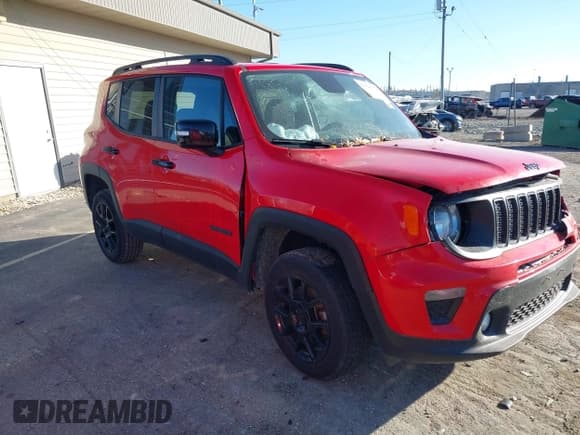 ✅ 2020 Jeep Renegade Latitude • VIN: ZACNJBBB2LPL33101 • Lot: 43645678. Listed on IAAI with Not provided. Free auction sales archive from the USA and detailed vehicle history report at DreamBid. Image 1.