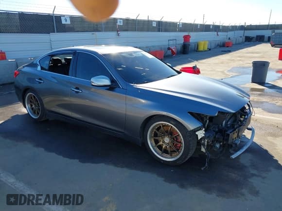 ✅ 2017 Infiniti Q50 Premium • VIN: JN1EV7AP0HM736682 • Лот: 43799000. Опубликован ранее на IAAI с пробегом 91 040 миль. Бесплатный доступ к архиву аукционных продаж из США и подробный отчёт об истории автомобиля на DreamBid. Изображение 1.