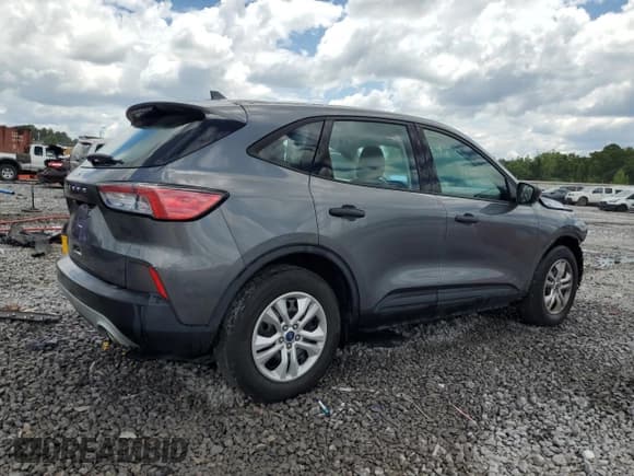 ✅ 2021 Ford Escape S • VIN: 1FMCU0F68MUA97536 • Lot: 65180275. Listed on Copart with 25,170 mi. Free auction sales archive from the USA and detailed vehicle history report at DreamBid. Image 3.