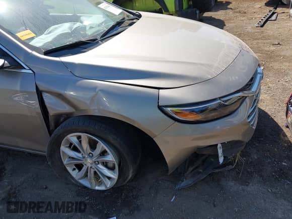 2022 Chevrolet Malibu LT with VIN 1G1ZD5ST7NF131035, listed as a IAAI auction lot 43150441 with 65,571 mi miles and . Bid and sale history available at DreamBid. Image 6.