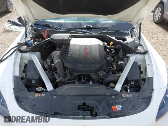 ✅ 2023 Kia Stinger GT2 • VIN: KNAE55LC0P6134702 • Lot: 43525452. Listed on IAAI with 24,125 mi. Free auction sales archive from the USA and detailed vehicle history report at DreamBid. Image 10.