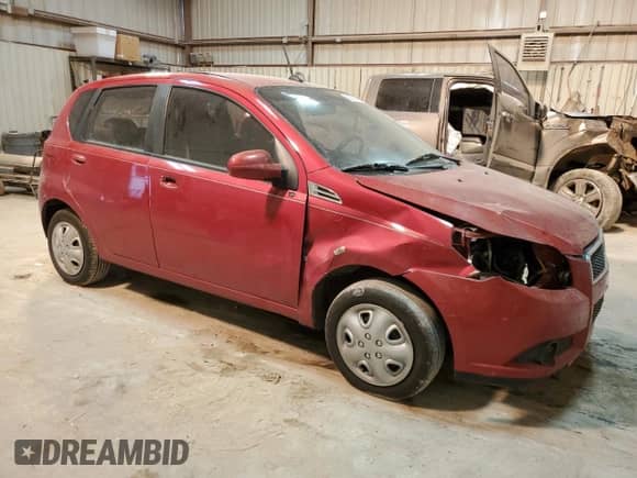 2009 Chevrolet Aveo 1LT z VIN KL1TD66E79B646149, wystawiony jako Copart lot #87581235 z przebiegiem 156 634 mil mil oraz Szkoda całkowita • Salvage title. Historia ofert i sprzedaży dostępna na DreamBid. Obrazek 4.