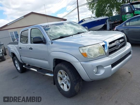 ✅ 2009 Toyota Tacoma PreRunner • VIN: 3TMJU62N59M088347 • Lot: 43023355. Listed on IAAI with 96,559 mi. Free auction sales archive from the USA and detailed vehicle history report at DreamBid. Image 1.