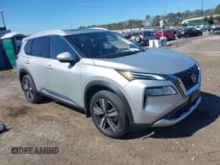 ✅ 2022 Nissan Rogue Platinum • VIN: JN8BT3DD0NW271776 • Lot: 41766854. Wystawiony na IAAI z przebiegiem 44 278 mil. Bezpłatny archiwum sprzedaży aukcyjnych z USA i szczegółowy raport historii pojazdu na DreamBid. Zdjęcie 1.