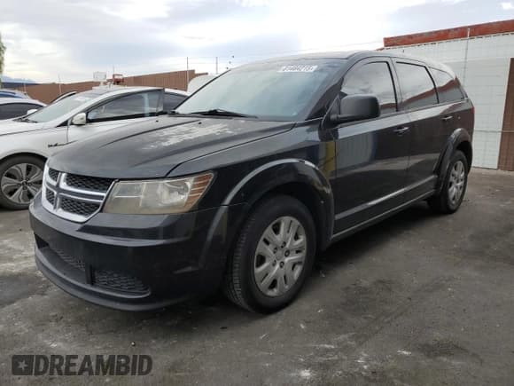 ✅ 2013 Dodge Journey Canada Value • VIN: 3C4PDCAB3DT710460 • Lot: 81484215. Listed on Copart with 166,401 mi. Free auction sales archive from the USA and detailed vehicle history report at DreamBid. Image 1.