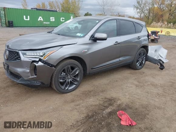 ✅ 2024 Acura RDX w/A-Spec Package • VIN: 5J8TC2H64RL035825 • Lot: 43505416. Wystawiony na IAAI z przebiegiem 10 006 mil. Bezpłatny archiwum sprzedaży aukcyjnych z USA i szczegółowy raport historii pojazdu na DreamBid. Zdjęcie 2.