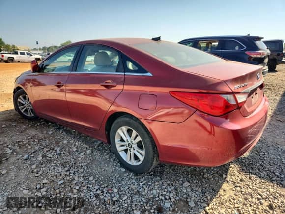 2013 Hyundai Sonata GLS with VIN 5NPEB4AC3DH619393, listed as a Copart auction lot 80090475 with 187,446 mi miles and Salvage title. Bid and sale history available at DreamBid. Image 2.