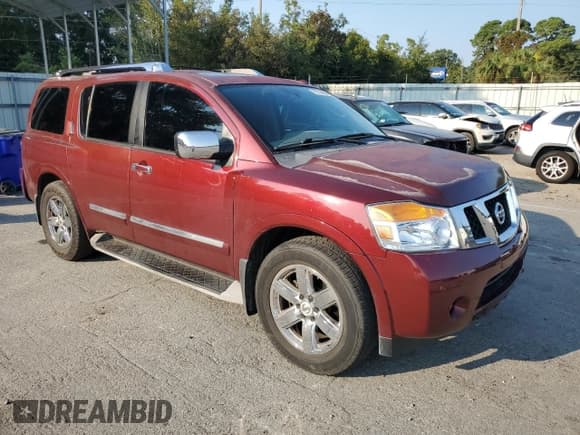 ✅ 2011 Nissan Armada Platinum • VIN: 5N1BA0NF9BN607275 • Lot: 71779665. Listed on Copart with 253,747 mi. Free auction sales archive from the USA and detailed vehicle history report at DreamBid. Image 4.