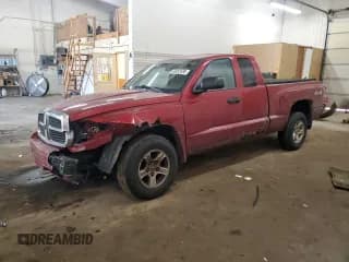 ✅ 2006 Dodge Dakota SLT • VIN: 1D7HW42N56S609685 • Lot: 43052435. Wystawiony na Copart z przebiegiem 222 136 mil. Bezpłatny archiwum sprzedaży aukcyjnych z USA i szczegółowy raport historii pojazdu na DreamBid. Zdjęcie 1.