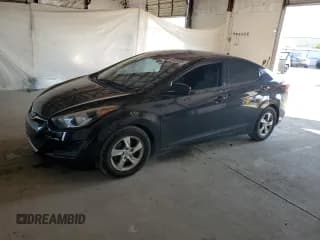 ✅ 2014 Hyundai Elantra Limited • VIN: 5NPDH4AE9EH471053 • Lot: 68893805. Listed on Copart with 98,978 mi. Free auction sales archive from the USA and detailed vehicle history report at DreamBid. Image 1.