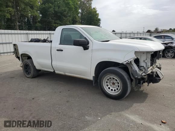 ✅ 2021 Chevrolet Silverado 1500 Work Truck • VIN: 3GCNWAEK2MG388113 • Lot: 82331055. Listed on Copart with 65,786 mi. Free auction sales archive from the USA and detailed vehicle history report at DreamBid. Image 4.