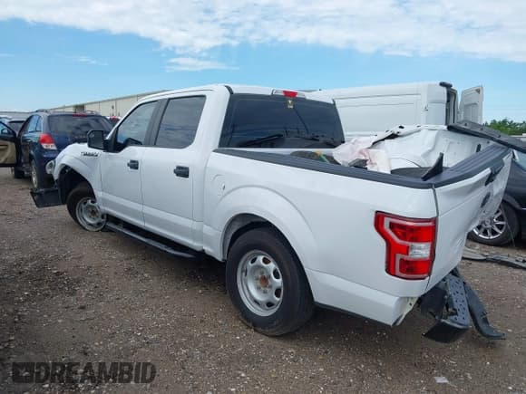 ✅ 2020 Ford F-150 XL • VIN: 1FTEW1C51LKE08906 • Lot: 42453491. Listed on IAAI with Not provided. Free auction sales archive from the USA and detailed vehicle history report at DreamBid. Image 3.