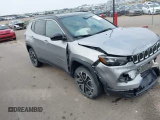 ✅ 2023 Jeep Compass Limited • VIN: 3C4NJDCN9PT533236 • Лот: 42438705. Опубликован ранее на IAAI с пробегом 25 022 миль. Бесплатный доступ к архиву аукционных продаж из США и подробный отчёт об истории автомобиля на DreamBid. Изображение 1.