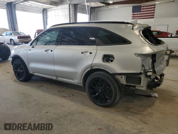 ✅ 2021 Kia Sorento SX Prestige • VIN: 5XYRK4LF4MG032846 • Lot: 67841015. Listed on Copart with 33,046 mi. Free auction sales archive from the USA and detailed vehicle history report at DreamBid. Image 2.