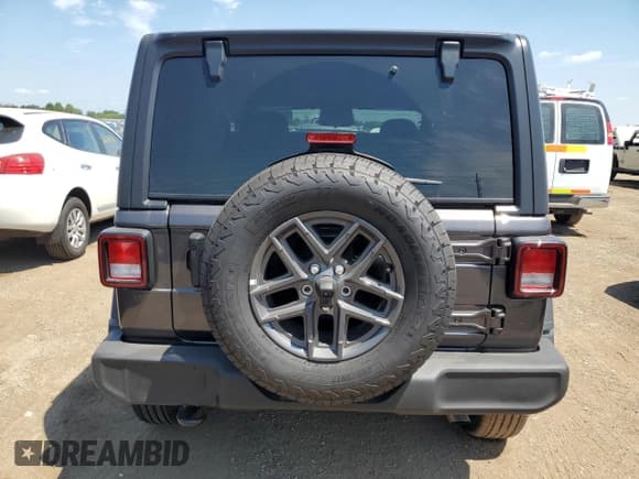 ✅ 2025 Jeep Wrangler Sport • VIN: 1C4PJXAN2SW590037 • Lot: 65510945. Listed on Copart with 1,994 mi. Free auction sales archive from the USA and detailed vehicle history report at DreamBid. Image 6.