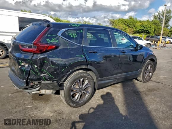 ✅ 2020 Honda CR-V EX • VIN: 2HKRW1H54LH419164 • Lot: 94517565. Listed on Copart with 63,654 mi. Free auction sales archive from the USA and detailed vehicle history report at DreamBid. Image 3.