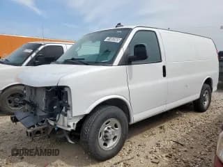 ✅ 2020 Chevrolet Express Cargo • VIN: 1GCWGAFG3L1253909 • Lot: 51053565. Listed on Copart with 151,351 mi. Free auction sales archive from the USA and detailed vehicle history report at DreamBid. Image 1.