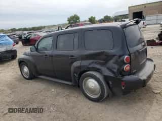 2008 Chevrolet HHR LS with VIN 3GNCA13D98S709200, listed as a Copart auction lot 72742084 with Not provided miles and Salvage title. Bid and sale history available at DreamBid. Image 2.