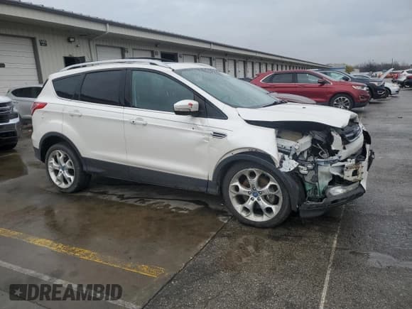 ✅ 2013 Ford Escape Titanium • VIN: 1FMCU0J92DUB22139 • Lot: 93411645. Listed on Copart with 160,598 mi. Free auction sales archive from the USA and detailed vehicle history report at DreamBid. Image 4.