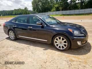 2012 Hyundai Equus Signature с VIN KMHGH4JH3CU056607, выставлен на аукционе Copart как лот 61742495 с пробегом 164 031 миль миль и Списание • Salvage title. История ставок и продаж доступна на DreamBid. Изображение 4.