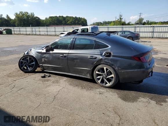 2023 Hyundai Sonata SEL Plus с VIN KMHL44J25PA283214, выставлен на аукционе Copart как лот 81120305 с пробегом 48 359 миль миль и Списание • Salvage title. История ставок и продаж доступна на DreamBid. Изображение 2.