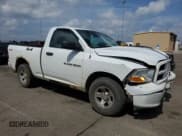 ✅ 2012 Ram 1500 ST • VIN: 3C6JD7AP6CG128327 • Lot: 71167905. Listed on Copart with 187,310 mi. Free auction sales archive from the USA and detailed vehicle history report at DreamBid. Image 4.