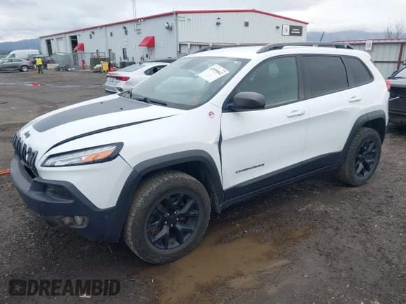 ✅ 2015 Jeep Cherokee Trailhawk • VIN: 1C4PJMBS6FW639832 • Lot: 43599842. Listed on IAAI with 106,677 mi. Free auction sales archive from the USA and detailed vehicle history report at DreamBid. Image 17.