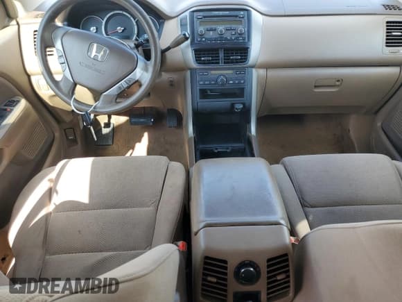 ✅ 2007 Honda Pilot EX • VIN: 5FNYF28477B028278 • Lot: 86131415. Listed on Copart with 220,464 mi. Free auction sales archive from the USA and detailed vehicle history report at DreamBid. Image 8.