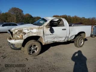 2005 Dodge 1500 ST с VIN 1D7HU16NX5J618417, выставлен на аукционе Copart как лот 83438654 с пробегом Не указан миль и Списание • Salvage title. История ставок и продаж доступна на DreamBid. Изображение 1.