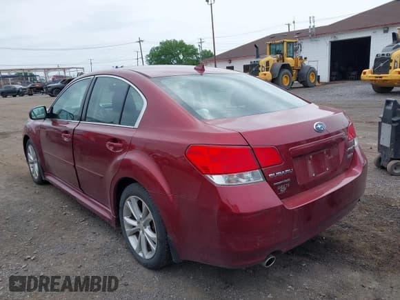 ✅ 2013 Subaru Legacy Limited • VIN: 4S3BMDP69D2037332 • Lot: 42438657. Listed on IAAI with 122,732 mi. Free auction sales archive from the USA and detailed vehicle history report at DreamBid. Image 3.