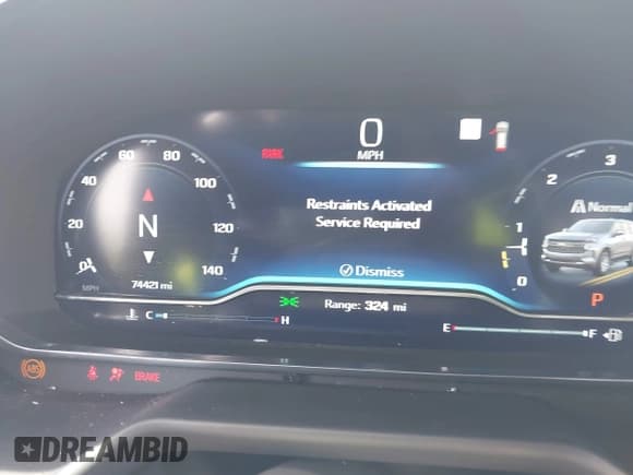 ✅ 2022 Chevrolet Suburban Premier • VIN: 1GNSKFKD9NR183852 • Lot: 42583343. Wystawiony na IAAI z przebiegiem 74 421 mil. Bezpłatny archiwum sprzedaży aukcyjnych z USA i szczegółowy raport historii pojazdu na DreamBid. Zdjęcie 15.