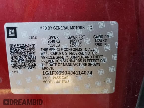 ✅ 2018 Chevrolet Bolt EV Premier • VIN: 1G1FX6S04J4114074 • Lot: 46819684. Wystawiony na Copart z przebiegiem 72 033 mil. Bezpłatny archiwum sprzedaży aukcyjnych z USA i szczegółowy raport historii pojazdu na DreamBid. Zdjęcie 13.