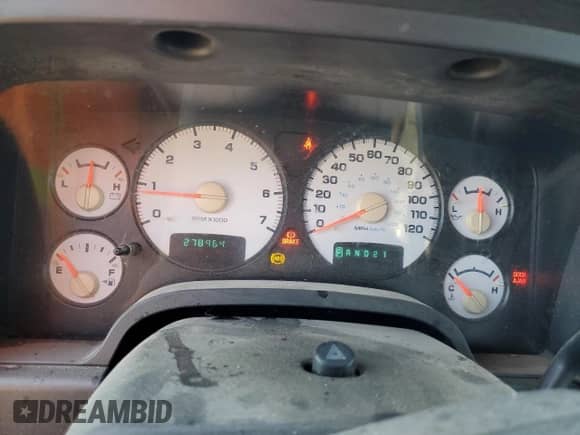 2003 Dodge 1500 ST с VIN 1D7HA18N53S263976, выставлен на аукционе Copart как лот 86291335 с пробегом 278 964 миль миль и Списание • Salvage title. История ставок и продаж доступна на DreamBid. Изображение 9.