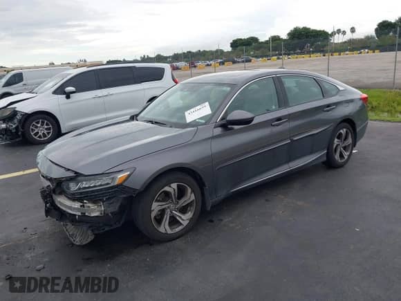 2018 Honda Accord EX-L с VIN 1HGCV2F50JA003555, выставлен на аукционе IAAI как лот 43416659 с пробегом 100 975 миль миль и . История ставок и продаж доступна на DreamBid. Изображение 2.