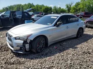 ✅ 2019 Infiniti Q50 Red Sport 400 • VIN: JN1FV7AR0KM830297 • Lot: 60784165. Wystawiony na Copart z przebiegiem 66 742 mil. Bezpłatny archiwum sprzedaży aukcyjnych z USA i szczegółowy raport historii pojazdu na DreamBid. Zdjęcie 1.