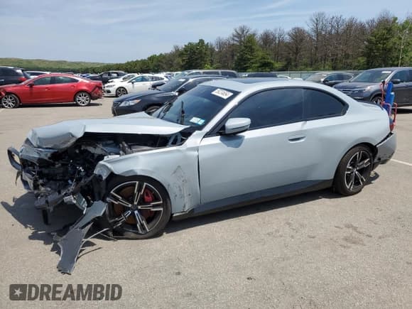 ✅ 2024 BMW 2 Series 230i xDrive • VIN: 3MW33CM0XR8E12183 • Лот: 59224654. Опубликован ранее на Copart с пробегом Не указан. Бесплатный доступ к архиву аукционных продаж из США и подробный отчёт об истории автомобиля на DreamBid. Изображение 1.