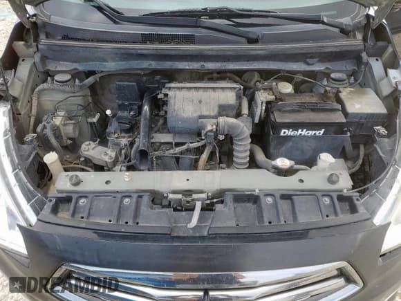 ✅ 2017 Mitsubishi Mirage SE • VIN: ML32F4FJ7HHF06541 • Lot: 64665815. Listed on Copart with 160,064 mi. Free auction sales archive from the USA and detailed vehicle history report at DreamBid. Image 11.