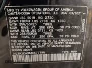 ✅ 2021 Volkswagen Atlas SEL Premium • VIN: 1V2TR2CAXMC577785 • Lot: 41613198. Wystawiony na IAAI z przebiegiem 81 712 mil. Bezpłatny archiwum sprzedaży aukcyjnych z USA i szczegółowy raport historii pojazdu na DreamBid. Zdjęcie 9.