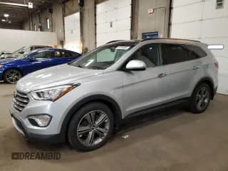 ✅ 2016 Hyundai Santa Fe Limited • VIN: KM8SRDHF0GU148727 • Лот: 82339985. Опубликован ранее на Copart с пробегом 103 285 миль. Бесплатный доступ к архиву аукционных продаж из США и подробный отчёт об истории автомобиля на DreamBid. Изображение 1.