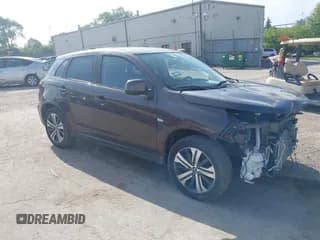 ✅ 2020 Mitsubishi Outlander ES • VIN: JA4AR3AU1LU024621 • Lot: 42763806. Listed on IAAI with 76,768 mi. Free auction sales archive from the USA and detailed vehicle history report at DreamBid. Image 1.
