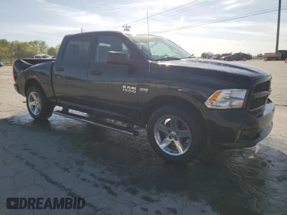 ✅ 2018 Ram 1500 Express • VIN: 1C6RR7KT7JS222447 • Lot: 53324595. Listed on Copart with 63,405 mi. Free auction sales archive from the USA and detailed vehicle history report at DreamBid. Image 4.