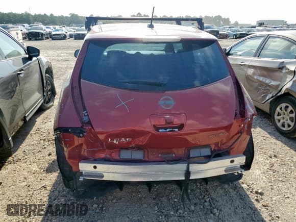 ✅ 2015 Nissan LEAF SV • VIN: 1N4AZ0CP3FC314693 • Lot: 69100075. Listed on Copart with 58,528 mi. Free auction sales archive from the USA and detailed vehicle history report at DreamBid. Image 6.