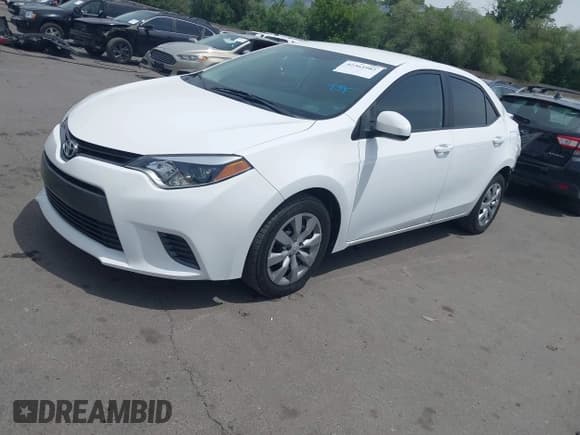 ✅ 2016 Toyota Corolla L • VIN: 2T1BURHE7GC733759 • Lot: 42365982. Listed on IAAI with 166,454 mi. Free auction sales archive from the USA and detailed vehicle history report at DreamBid. Image 2.
