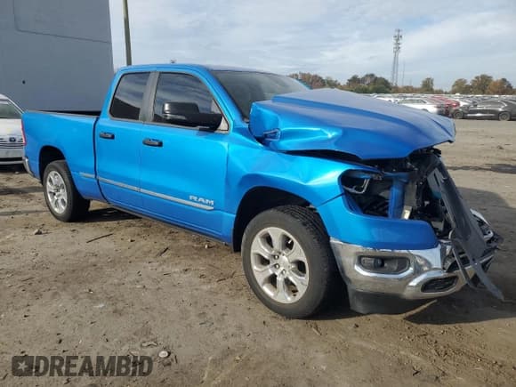 ✅ 2023 Ram 1500 Big Horn • VIN: 1C6RRFBG6PN555436 • Lot: 90226635. Listed on Copart with 35,426 mi. Free auction sales archive from the USA and detailed vehicle history report at DreamBid. Image 4.